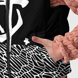 Детский жилет Doom геометрия линии, цвет: 3D-черный — фото 2