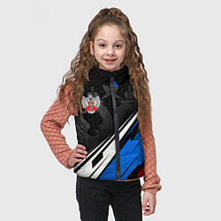 Детский жилет Федерация бокса России - триколор, цвет: 3D-черный — фото 2