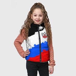 Детский жилет Федерация бокса России - триколор, цвет: 3D-красный — фото 2