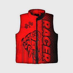 Детский жилет Гонщик, цвет: 3D-черный