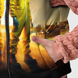 Детский жилет Хайзенберг и Бендер пустились во все тяжкие, цвет: 3D-черный — фото 2