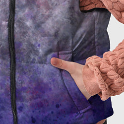 Детский жилет Абстракция - a blue-violet gap into gray space, цвет: 3D-черный — фото 2