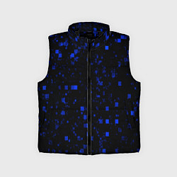 Детский жилет Color blue khaki, цвет: 3D-черный