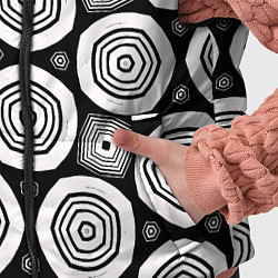 Детский жилет Пятиугольные кольца, цвет: 3D-черный — фото 2