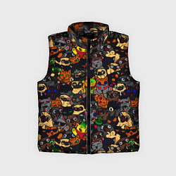 Детский жилет Paw, цвет: 3D-черный