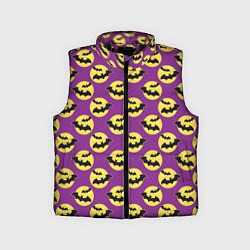 Детский жилет Паттерн с летучими мышами