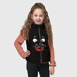 Детский жилет Black face, цвет: 3D-черный — фото 2
