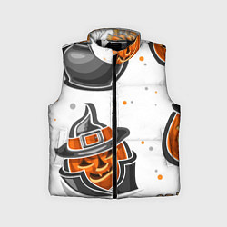 Детский жилет Candy halloween, цвет: 3D-черный