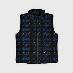 Детский жилет Happy halloween pattern, цвет: 3D-черный