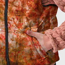 Детский жилет Абстракция - bright red, цвет: 3D-черный — фото 2