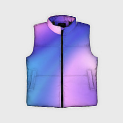Детский жилет Color multicolored gradient, цвет: 3D-черный