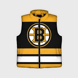 Детский жилет Boston Bruins, цвет: 3D-черный