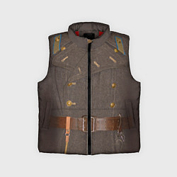 Детский жилет Шинель, цвет: 3D-красный
