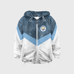 Ветровка с капюшоном детская Manchester City FC: Sport, цвет: 3D-белый