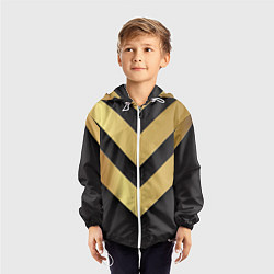 Ветровка с капюшоном детская Golden arrows, цвет: 3D-белый — фото 2