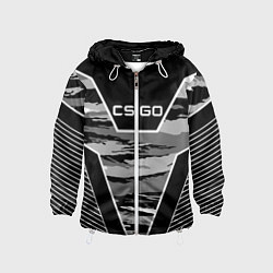 Детская ветровка CS:GO Grey Camo