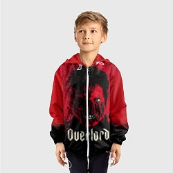 Ветровка с капюшоном детская Overlord: Red Rage, цвет: 3D-белый — фото 2