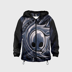 Ветровка с капюшоном детская Hollow Knight, цвет: 3D-черный