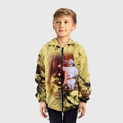 Ветровка с капюшоном детская Егор Крид, цвет: 3D-черный — фото 2