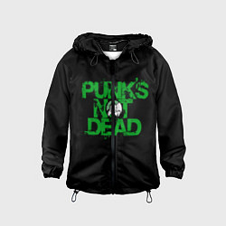 Детская ветровка Punks Not Dead