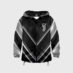 Ветровка с капюшоном детская Juventus F C, цвет: 3D-черный