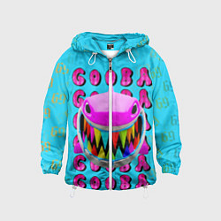 Ветровка с капюшоном детская 6IX9INE- GOOBA, цвет: 3D-белый