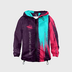 Ветровка с капюшоном детская DEAD BY DAYLIGHT, цвет: 3D-черный