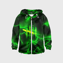 Ветровка с капюшоном детская DEAD BY DAYLIGHT, цвет: 3D-белый