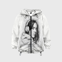 Детская ветровка Billie Eilish карандаш