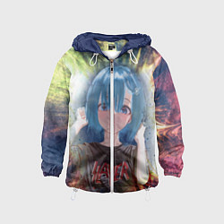 Ветровка с капюшоном детская Rem Slayer, цвет: 3D-белый