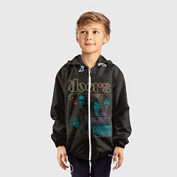 Ветровка с капюшоном детская The Doors, цвет: 3D-белый — фото 2