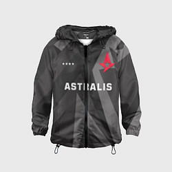 Ветровка с капюшоном детская Astralis Jersey Pro 202122, цвет: 3D-черный