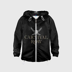 Ветровка с капюшоном детская Карнивал Роу - Carnival Row, цвет: 3D-белый
