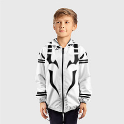 Ветровка с капюшоном детская ИТАДОРИ ТАТУ JUJUTSU KAISEN, цвет: 3D-черный — фото 2