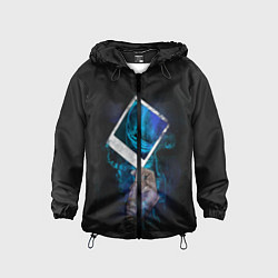 Ветровка с капюшоном детская Life Is Strange, цвет: 3D-черный