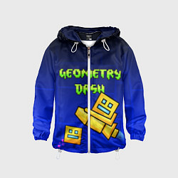 Детская ветровка Geometry Dash