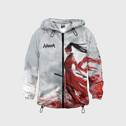 Ветровка с капюшоном детская Naraka BP, цвет: 3D-черный