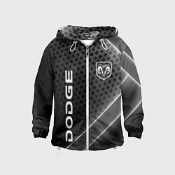 Детская ветровка Dodge Абстракция карбон