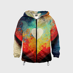 Детская ветровка Your heart