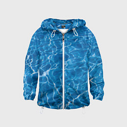 Детская ветровка Текстурный водяной паттерн