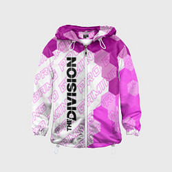 Ветровка с капюшоном детская The Division pro gaming: по-вертикали, цвет: 3D-белый