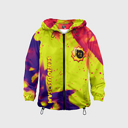 Детская ветровка Serious Sam flame yellow