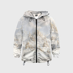 Детская ветровка Снежный древний город