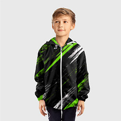 Ветровка с капюшоном детская Sports suit, цвет: 3D-белый — фото 2