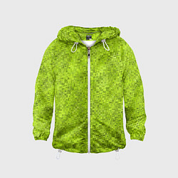 Детская ветровка Салатовый текстурированный