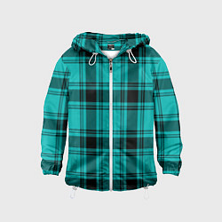 Детская ветровка Checkered blue