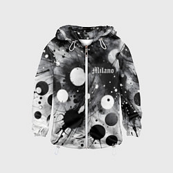 Ветровка с капюшоном детская Abstract fantasy pattern - Milano, цвет: 3D-белый