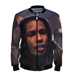 Бомбер мужской ASAP Rocky: Black Hip-Hop, цвет: 3D-черный