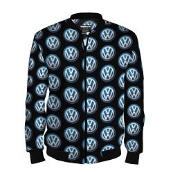 Бомбер мужской Volkswagen, цвет: 3D-черный