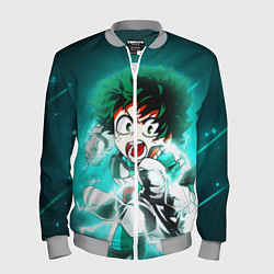 Бомбер мужской Моя геройская академия, цвет: 3D-меланж